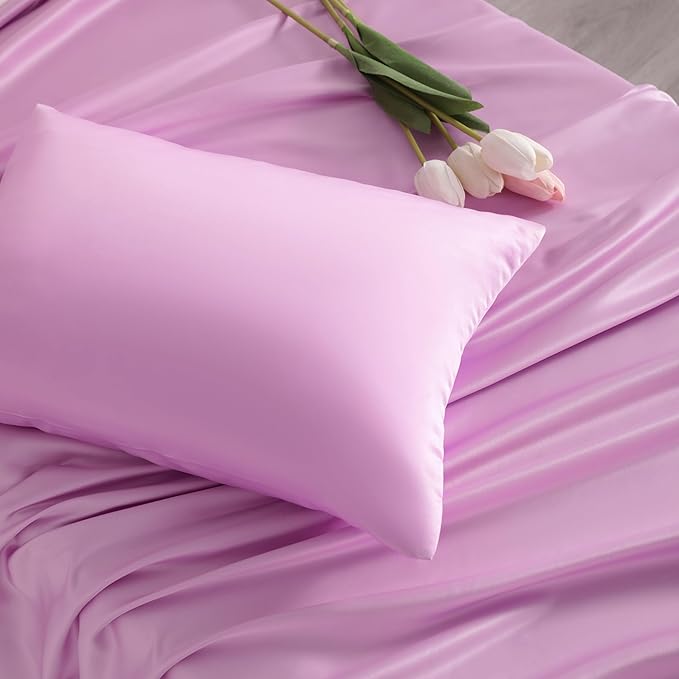 NTBAY Zippered Silk Satin Toddler Pillowcases - Image 7