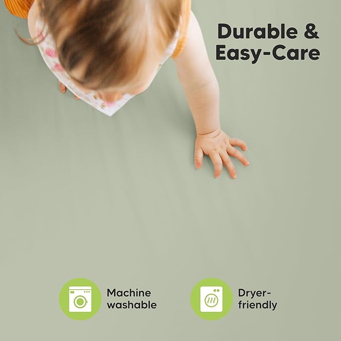 2-Pack Mini Crib Sheets Fitted - Image 7