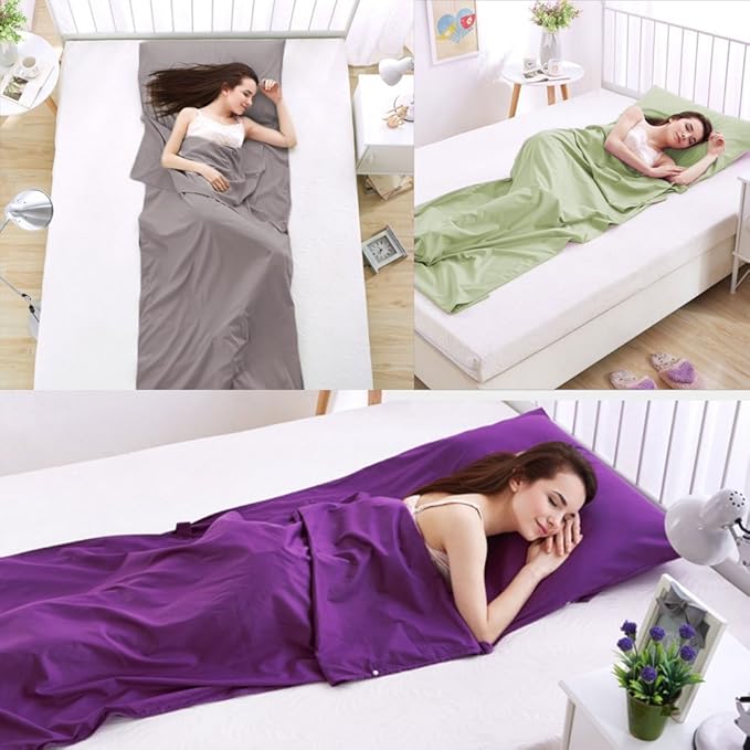 Sleeping Bag Liner Travel Sheets - Image 7