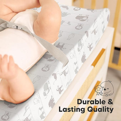 2-Pack Organic Changing Pad Covers - Image 7