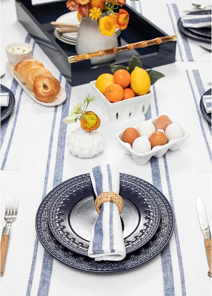 Solino Home Linen Table Runner 156 Inches Long - Image 2