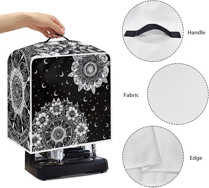 Mandala Sun Moon Coffee Machines Covers - Image 5