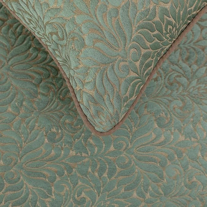 The HomeCentric King/Queen/Twin Blue & Beige Decorative King 90"x18" Bed Runner - Image 3