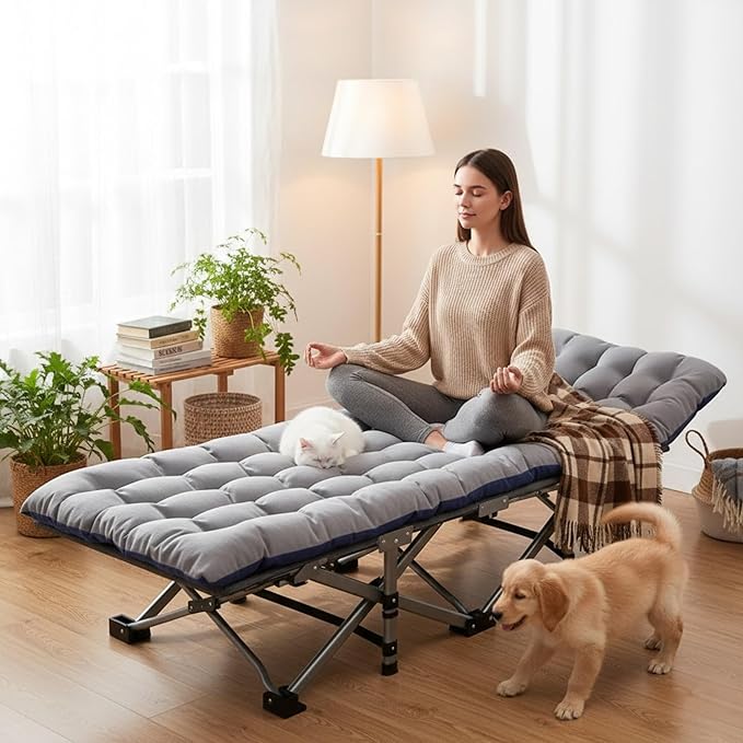 ABORON XXL Camping Cot for Adults 900LBS - Image 5