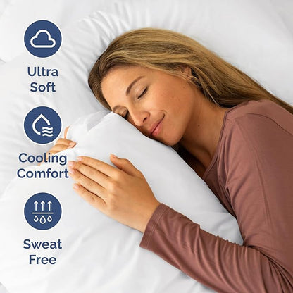 Cot Sheet Set 25” x 75” – Easy-Fit Cot Size Mattress Sheets – Ideal - Image 5