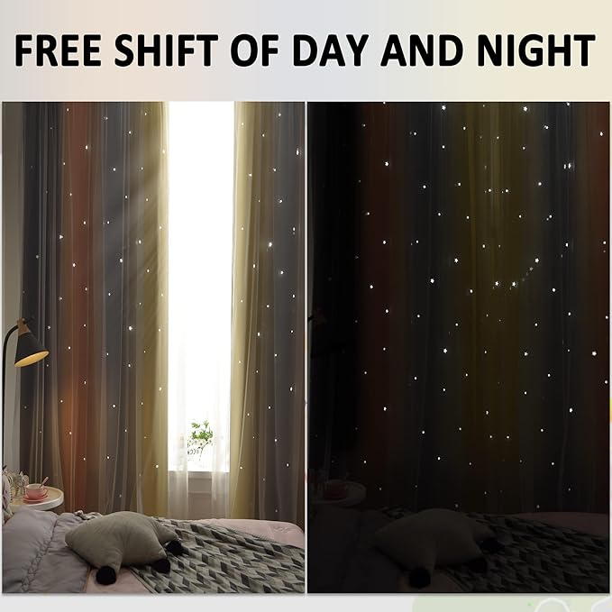 Kinryb Rainbow Blackout Curtains - Image 7