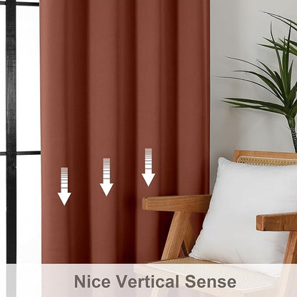 Gwine Short Curtains 30 Inch Length, Light Filtering Small Kitchen Window - Image 8