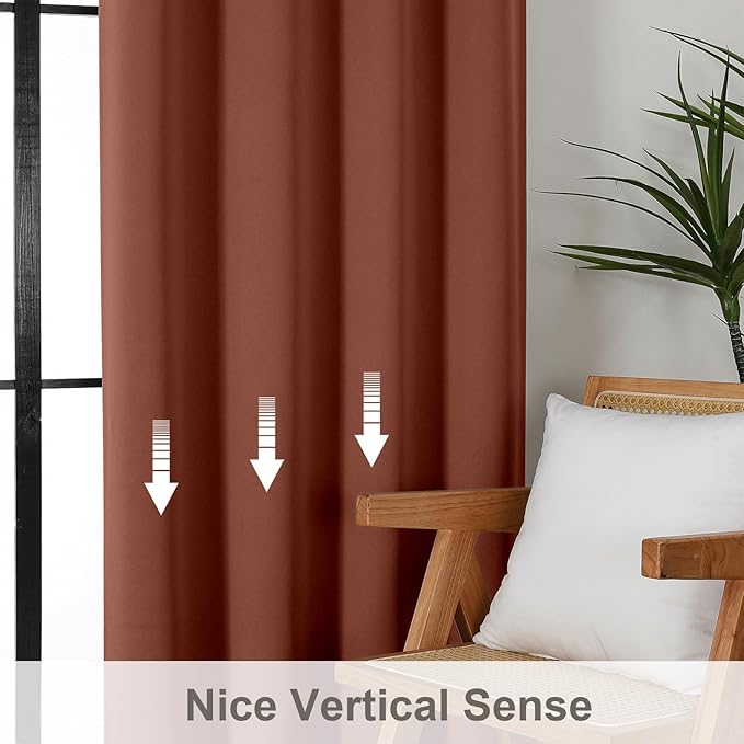 Gwine Kitchen Curtains for Small Window Treatment, Light Filtering Short Cafe - Image 8