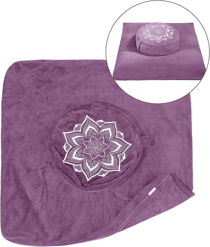 Meditation Zafu Cushion Set - Image 2