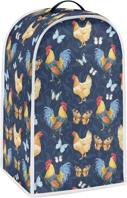 Butterfly Chicken Rooster Blender Dust Cover Stand Mixer Coffee Maker Appliance by Annejudy