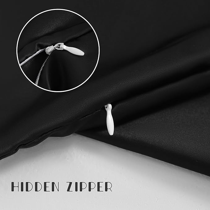 NTBAY Zippered Silk Satin Toddler Pillowcases - Image 3