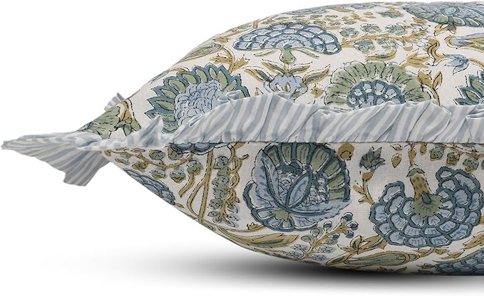 Ridhi Modern Farmhouse Pillow Covers Decorative Cotton Throw Pillow Covers Set - Image 5