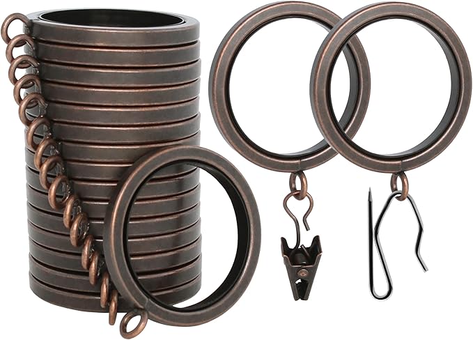 BlastHome® Luxury Curtain Rings by BlastHome