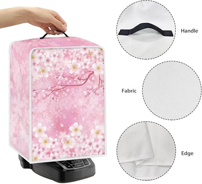 Mumeson Cherry Blossom Coffee Maker Cover, Universal Waterproof and Dustproof - Image 5