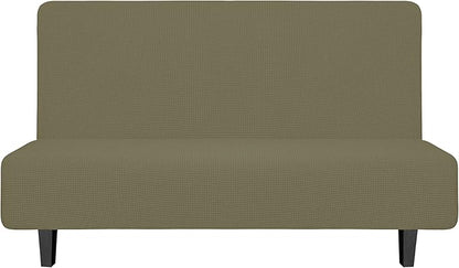Easy-Going Stretch Futon Slipcover Armless Futon Bed Cover Furniture Protector by Easy-Going