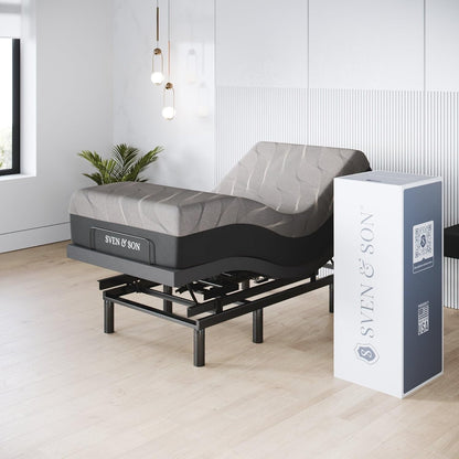 sven & son harmony adjustable bed base, head, main product view