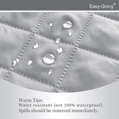 Easy-Going Recliner Chair Slipcover Reversible Sofa Cover Water Resistant Couch - Image 4