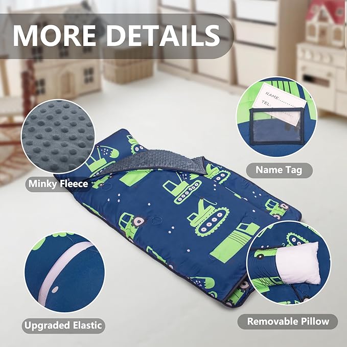 Primlect Thickened Toddler Nap Mat - Image 6