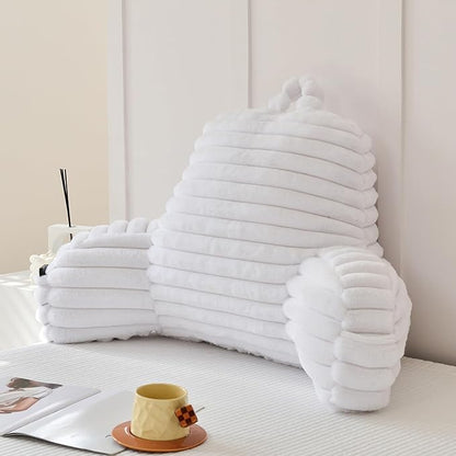 Yaoshuho Large Reading Pillow for Adults, Back Support Pillow for Sitting Up in - Image 4