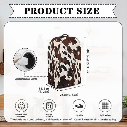 Cow Pattern Blender Cover Kitchen Blender Dust Covers - Image 6