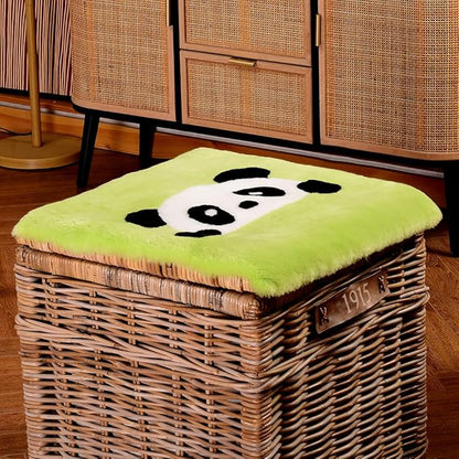 LLB Sheepskin Chair Covers Office Chair Cushion Dining Room Chair Pads Desk - Image 6