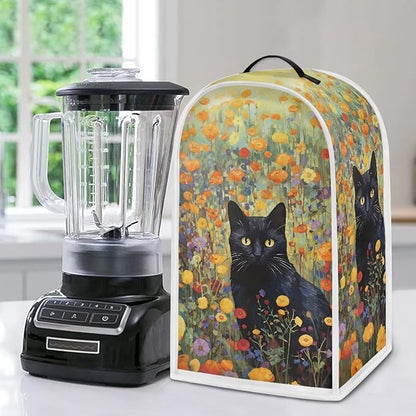 Talayituse Cat Flower Print Blender Cover Kitchen Appliance Covers Stand Mixer - Image 5