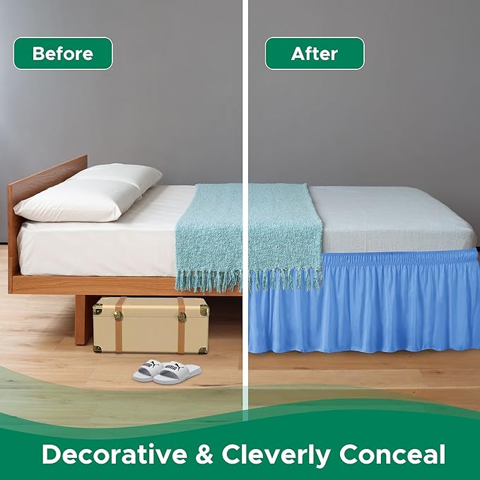 Biscaynebay Wrap Around Bed Skirts - Image 7
