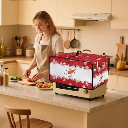 Christmas Countertop Convection Oven Cover Dust Protection Air Fryer Toaster - Image 7