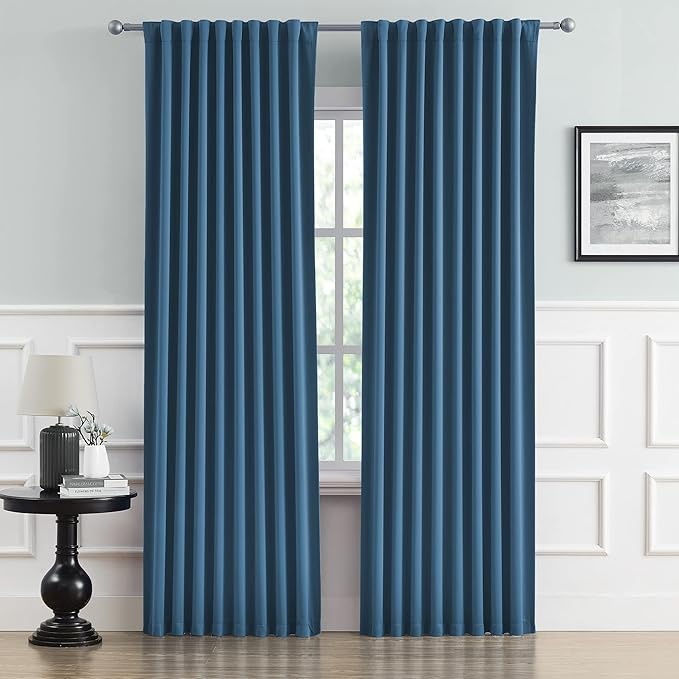 DUALIFE 96 Inch Blackout Curtains - Image 2