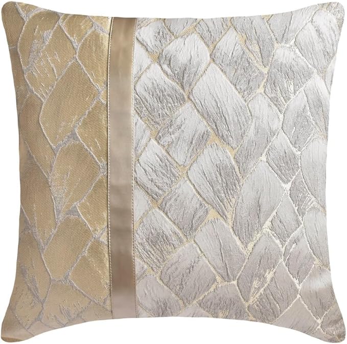 The HomeCentric King/Queen/Twin Ivory & Gold Designer Full 68"x18" Bed Runner - Image 5