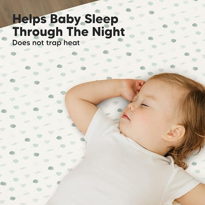 2-Pack Mini Crib Sheets Fitted - Image 5