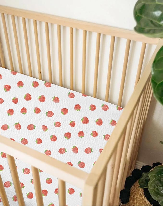 Muslin Bedside Bassinet Sheets 2 Pack, 33x20 Fitted Ultra Soft & Breathable - Image 7