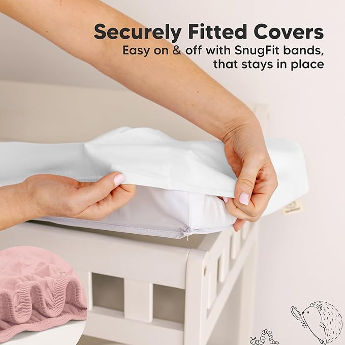 2-Pack Organic Changing Pad Covers - Image 5