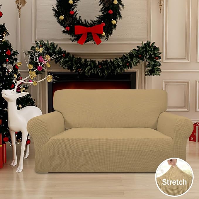 Easy-Going Stretch Loveseat Slipcover 1-Piece Sofa Cover Furniture Protector - Image 2