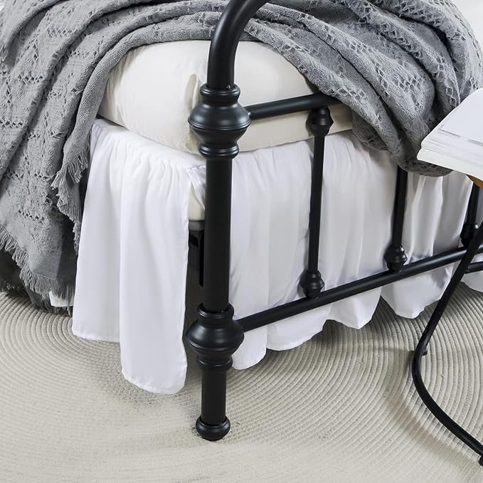 Bed Skirt King Size Ruffled Bed Skirts - Image 4