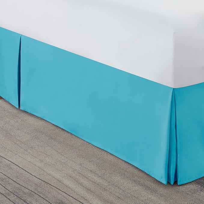 Nestl Beach Blue Twin Bed Skirt - Image 8