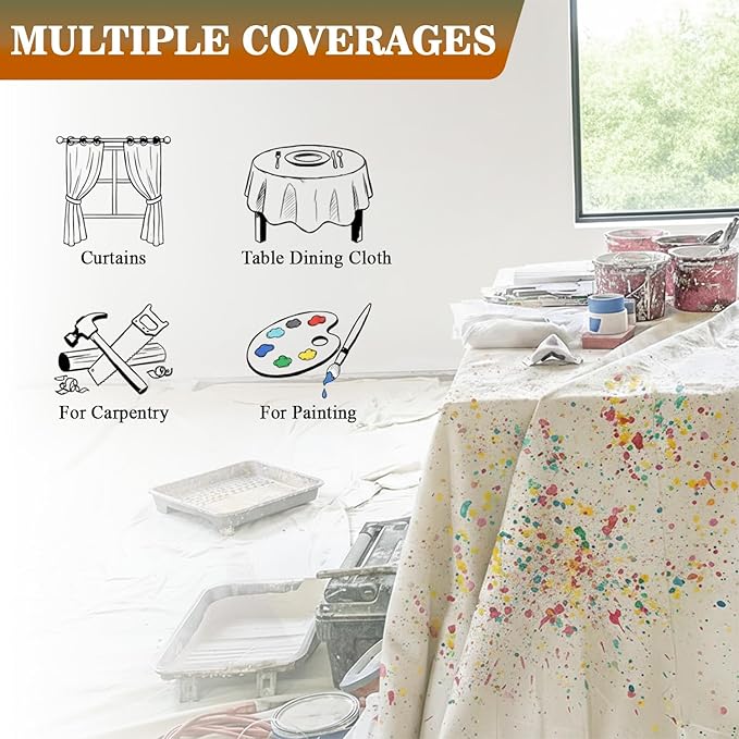 All Purpose Canvas Drop Cloths - Image 3