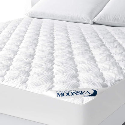Queen Air Mattress Pad Cover Thick Quilted Inflatable Matresss Topper, Super - Image 7