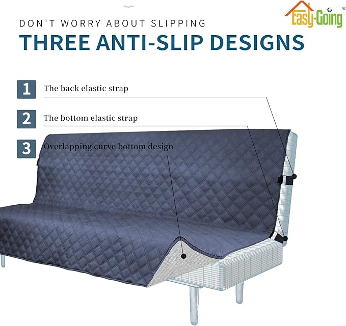 Easy-Going Sofa Slipcover Futon Cover Waterproof Couch Cover Furniture - Image 3