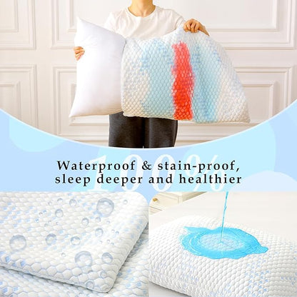 Pillow Protector Standard, Waterproof Pillowcase - Image 2