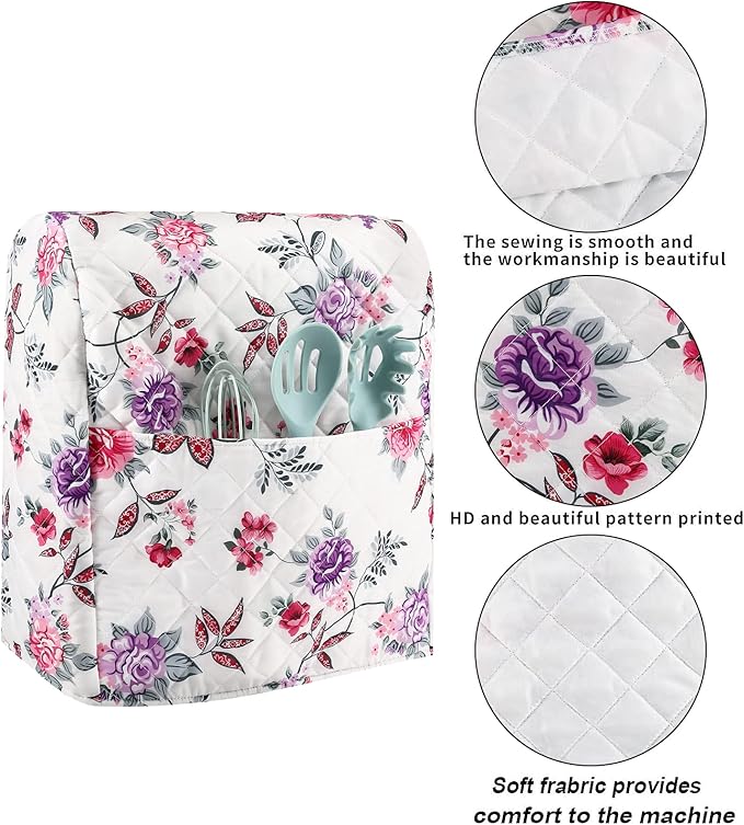 Stand Mixer Cover, Kitchen Mixer Cover Compatible - Image 4