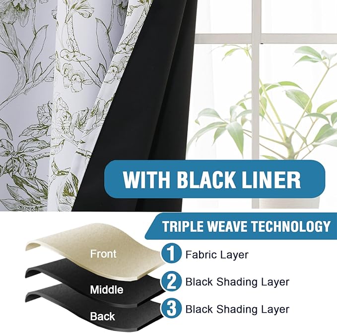 H.VERSAILTEX 100% Blackout Curtains - Image 5