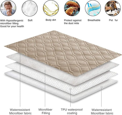 Ameritex Waterproof Dog Bed Cover Pet Blanket - Image 6