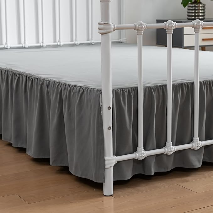 Bed Skirt Ruffled Bed Skirt by xuandian
