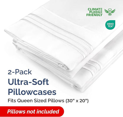 Queen Pillow Cases Set of 2 - Image 2