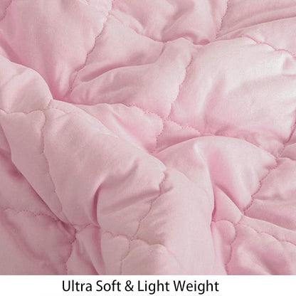 NTBAY Down Alternative Oversized Toddler Comforter, Super Soft and Warm Solid - Image 3