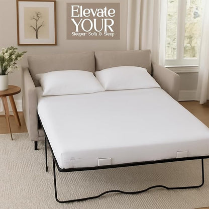 Sleeper Sofa 4 Piece Bed Sheet Set Premium Quality 100% Cotton 500 Thread Count - Image 4