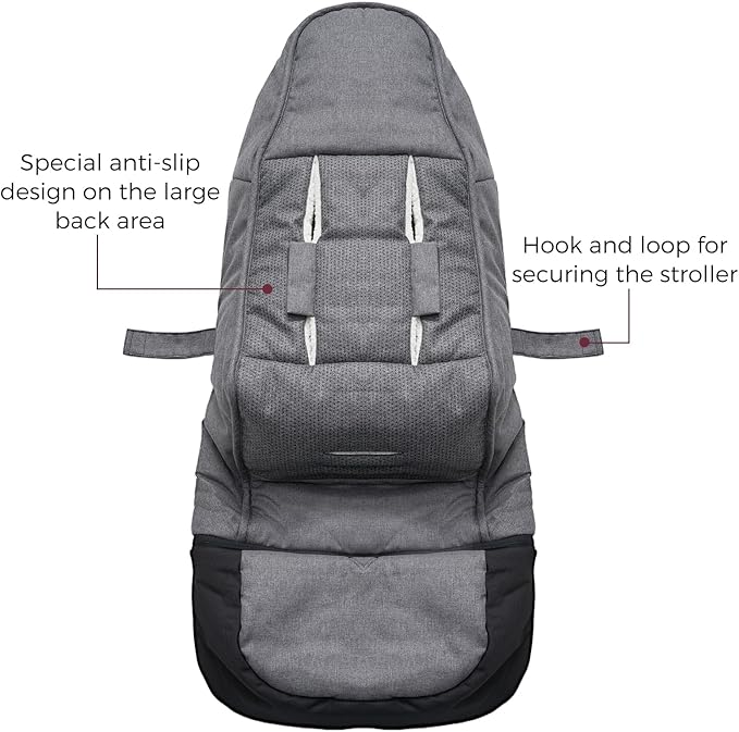 Momcozy Stroller Footmuff | Universal, Weather-Proof, Warm Stroller Bunting Bag - Image 7