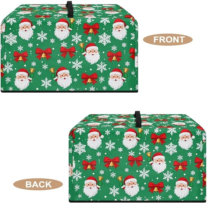 Microwave Oven Dust Cover, Christmas Santa Claus Heat-Resistant Waterproof - Image 5