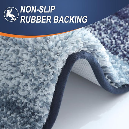 OLANLY Bathroom Rugs Mat 30x20, Extra Soft Absorbent Microfiber Bath Rugs - Image 5